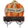 "Happy Fall" Pumpkin Wagon Yard Stake 2 "Happy Fall" Pumpkin Wagon Yard Stake -Outdoor Decor Sales 810350521