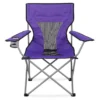 Purple Folding Quad Chair With Carrying Bag