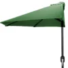 Jordan Manufacturing Half-Round Market Patio Umbrella -Outdoor Decor Sales 810379199