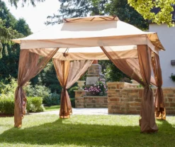 Real Living Pop-Up Canopy With Netting, (11' X 11') -Outdoor Decor Sales 810416871 3