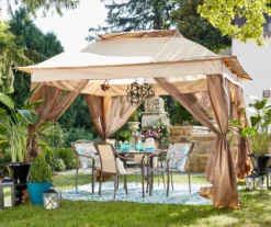 Real Living Pop-Up Canopy With Netting, (11' X 11') -Outdoor Decor Sales 810416871 4