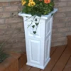 Mayne Inc. Nantucket Tall Planter -Outdoor Decor Sales 810440440 1