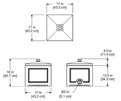 Mayne Inc. Fairfield Garden Hose Bin -Outdoor Decor Sales 810440518 3