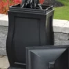 Mansfield Black Storage Bin 2 Mansfield Black Storage Bin -Outdoor Decor Sales 810440531 1