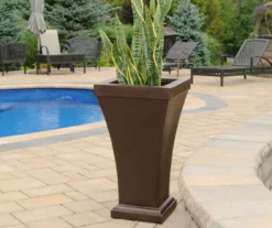 Mayne Inc. Bordeaux Tall Planter -Outdoor Decor Sales 810440538 2