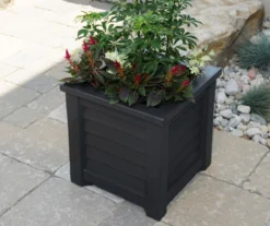 Mayne Inc. Lakeland 16" Square Planter -Outdoor Decor Sales 810440543 1