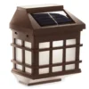 Brown 5x LED Solar 4-Piece Deck Light Set -Outdoor Decor Sales 810453363 1
