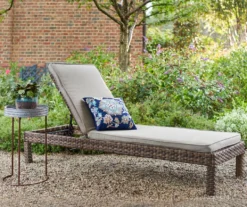 Broyhill Eagle Brooke All-Weather Wicker Cushioned Chaise Lounger -Outdoor Decor Sales 810459548 2