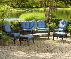 Navy Blue 12-Piece Replacement Pinehurst Cushion Set -Outdoor Decor Sales 810460983 2