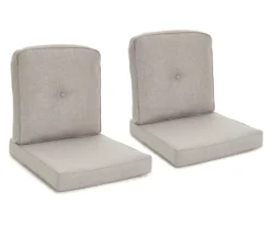 Gray 4-Piece Replacement Pinehurst Swivel Glider Cushion Set -Outdoor Decor Sales 810460986 10