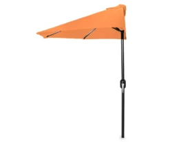 Jordan Manufacturing Half-Round Market Patio Umbrella -Outdoor Decor Sales 810467271