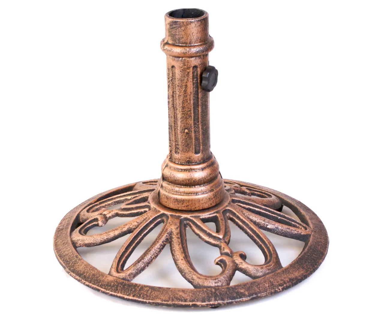 Bronze Cast Iron Umbrella Base 3 Bronze Cast Iron Umbrella Base