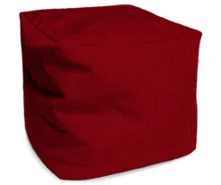 Jordan Manufacturing 15" Square Outdoor Pouf -Outdoor Decor Sales 810467541
