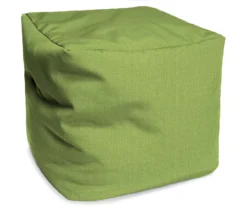 Jordan Manufacturing 15" Square Outdoor Pouf -Outdoor Decor Sales 810467542