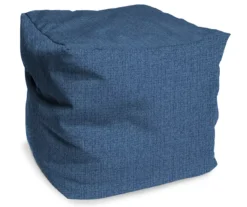 Jordan Manufacturing 15" Square Outdoor Pouf -Outdoor Decor Sales 810467543