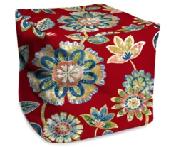 Jordan Manufacturing 15" Square Outdoor Pouf -Outdoor Decor Sales 810467545