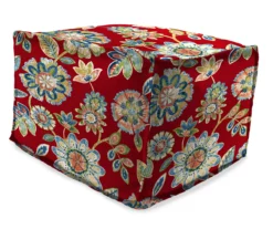 Jordan Manufacturing 20" Square Outdoor Pouf -Outdoor Decor Sales 810467577