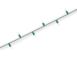 Cool White LED Mini Solar Light Set, 100-Lights