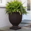 Augusta Espresso Tall Planter -Outdoor Decor Sales 810472983