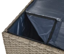 Gray 140-Gallon All-Weather Wicker Storage Deck Box -Outdoor Decor Sales 810477588 A0 7