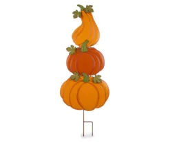 Fall Pumpkin Trio Yard Stake