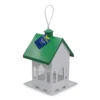 Green & White Church Metal Bird Feeder 1 Green & White Church Metal Bird Feeder -Outdoor Decor Sales 810502984