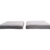 Oakmont Gray Replacement Patio Ottoman Cushions, 2-Pack -Outdoor Decor Sales 810516858 2
