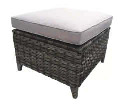 Oakmont Gray Replacement Patio Ottoman Cushions, 2-Pack -Outdoor Decor Sales 810516858