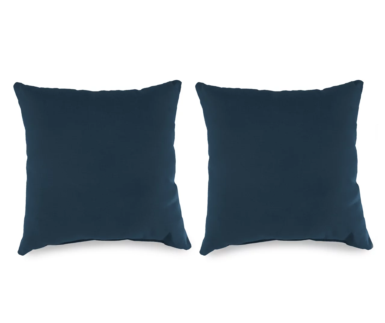 Indigo Blue Outdoor Throw Pillows, 2-Pack 3 Indigo Blue Outdoor Throw Pillows, 2-Pack