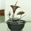 Pond Flower Tabletop Water Fountain 1 Pond Flower Tabletop Water Fountain -Outdoor Decor Sales 810524918