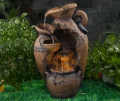 Old Fashion Pot LED Water Fountain
