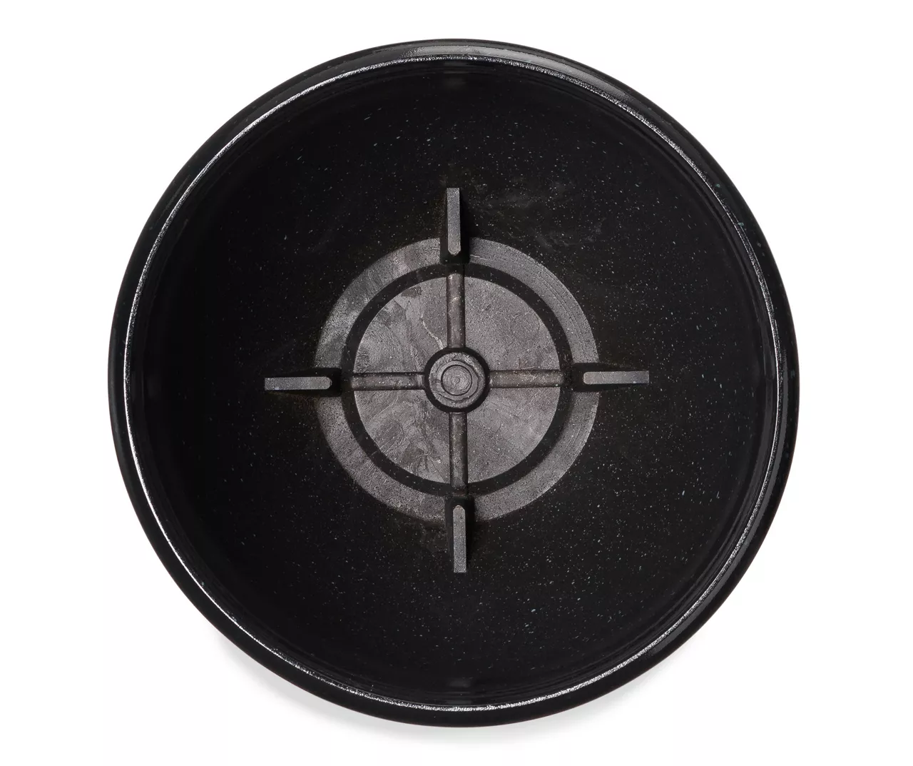 14.25" Green Speckle Glaze Plastic Planters, 3-Pack 6 14.25" Green Speckle Glaze Plastic Planters, 3-Pack - Image 4