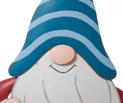 Metal Garden Gnome 3-Piece Yard Stake & Wall Decor Set -Outdoor Decor Sales 810525499 3