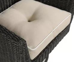 Linen 4-Piece Outdoor Wicker Chair Cushion Set -Outdoor Decor Sales 810525536 5