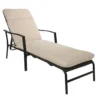 Linen Outdoor Chaise Cushion 1 Linen Outdoor Chaise Cushion -Outdoor Decor Sales 810525546 1