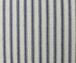 Navy Blue Tick Stripe 4-Piece Reversible Deluxe Outdoor Chair Cushions Set -Outdoor Decor Sales 810525547 9