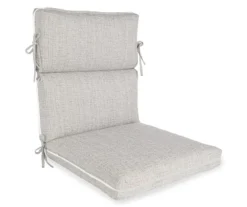 Linen-Gray High Back Outdoor Chair Cushion -Outdoor Decor Sales 810525558 4