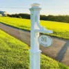 Woodhaven White Address Sign -Outdoor Decor Sales 810526435 1