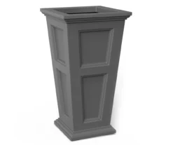 16" Fairfield Graphite Gray Tall Planter -Outdoor Decor Sales 810526444 3