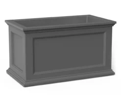 36" Fairfield Graphite Gray Square Planter -Outdoor Decor Sales 810526447 3