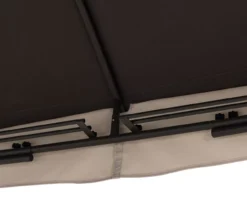 Brown & Tan 2-Tier Gazebo, (10.5' X 13') -Outdoor Decor Sales 810527851 7