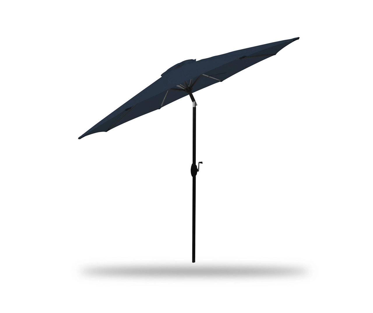 9' Navy Blue Tilt Market Patio Umbrella 3 9' Navy Blue Tilt Market Patio Umbrella