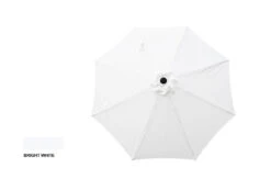 9' Simply White Tilt Market Patio Umbrella -Outdoor Decor Sales 810540694 2
