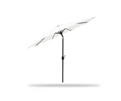 9' Simply White Tilt Market Patio Umbrella