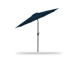 9' Midnight Blue Tilt Market Patio Umbrella