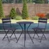 COSCO Outdoor Living Navy 3-Piece Folding Patio Seating Set -Outdoor Decor Sales 810541509 1