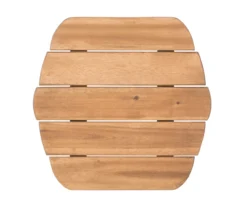 Flint Acorn Wood Patio Adirondack End Table -Outdoor Decor Sales 810541706 5