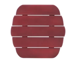 Flint Red Wood Patio Adirondack End Table 13 Flint Red Wood Patio Adirondack End Table -Outdoor Decor Sales 810541707 4