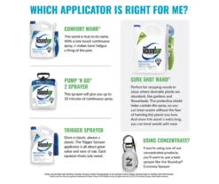 Roundup Ready-To-Use Poison Ivy Plus Tough Brush Killer With Comfort Wand, 1.33 Gal. -Outdoor Decor Sales 810543477 5