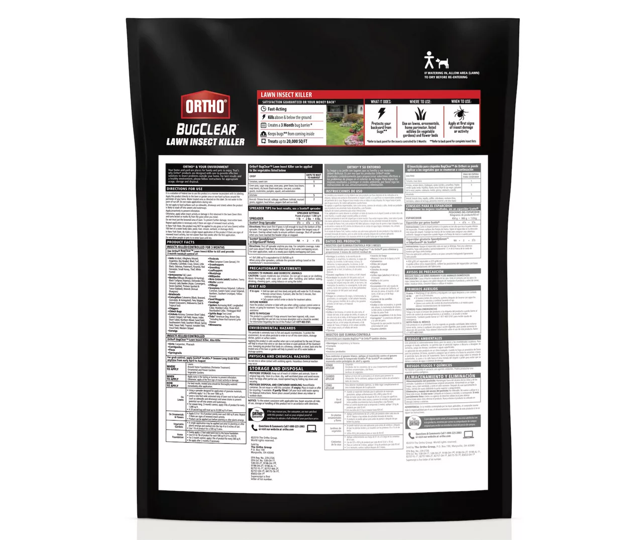 BugClear Lawn Insect Killer, 20 Lbs. 3 BugClear Lawn Insect Killer, 20 Lbs. - Image 2